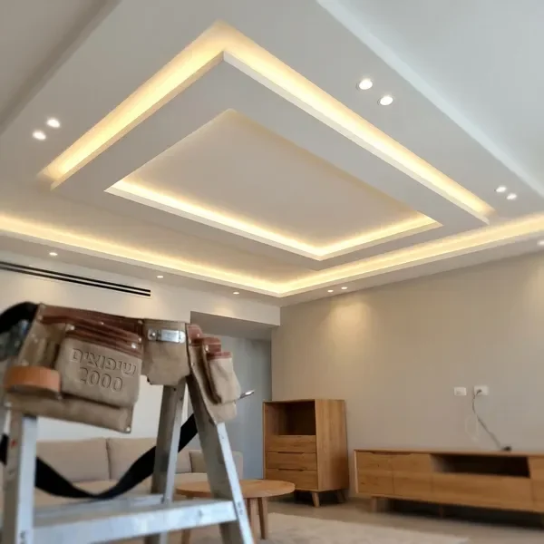 תקרת גבס מעוצבת