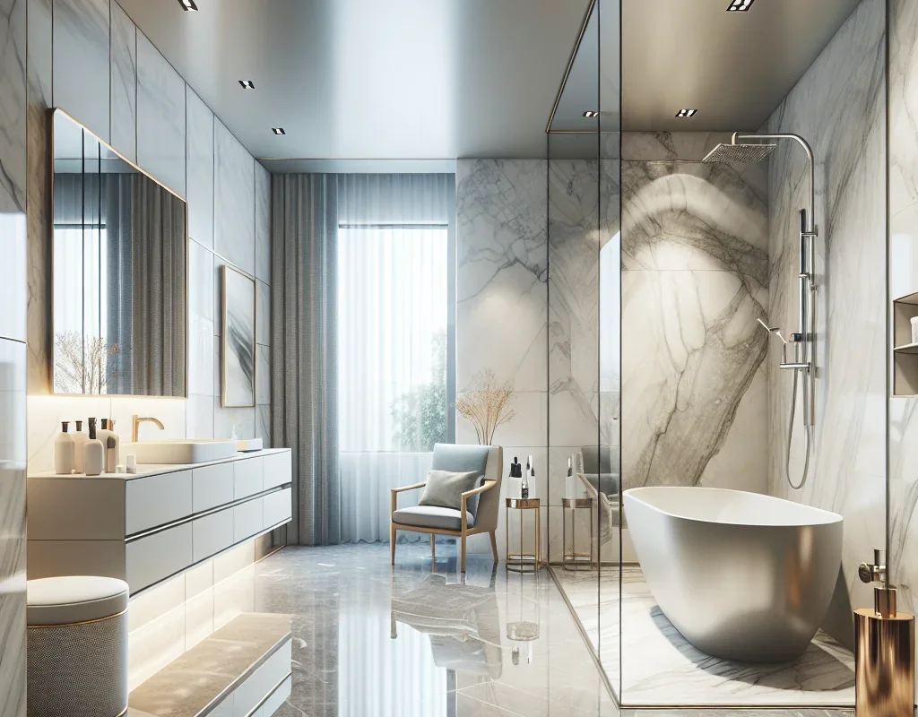 שיפוץ חדר אמבטיה יוקרתי